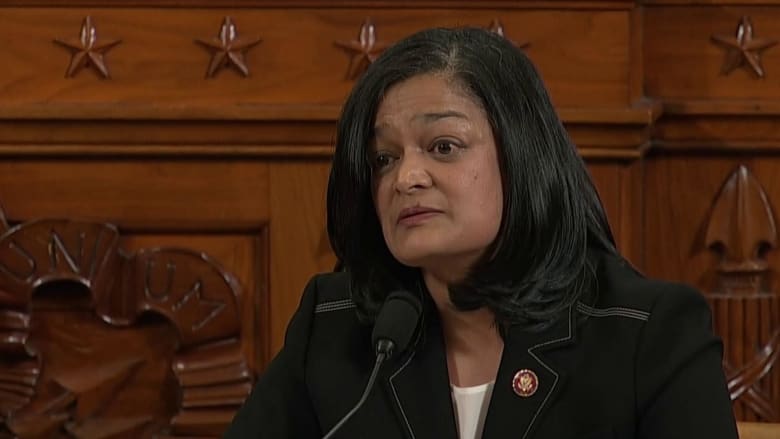 Jayapal: ‘The president is the smoking gun’