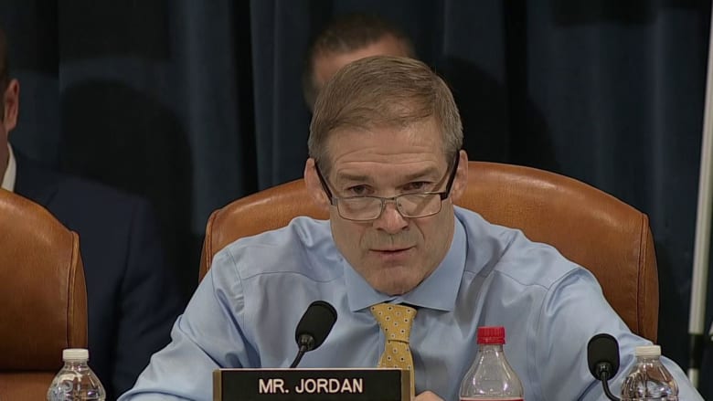 Jordan claims charging Trump with abuse of power 'ignores the facts'