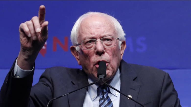 Ahead of debate, Sanders’s team ‘riding wave of momentum