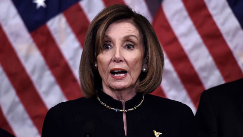 ‘The president is impeached’: Pelosi honors Elijah Cummings after historic vote