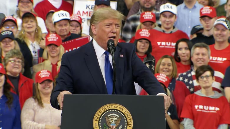 Trump: 'I don't believe' Sanders said a woman can't win presidency
