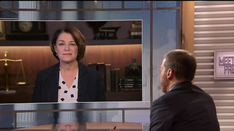 Sen. Klobuchar: Trump's defense team, Republicans 'afraid to hear from witnesses'