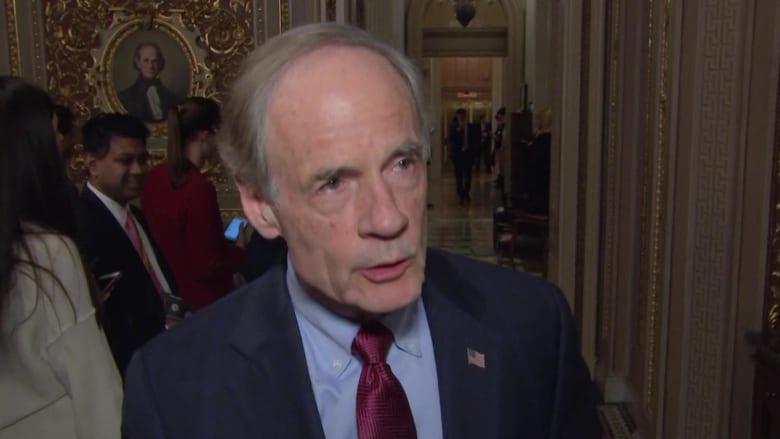 'They will lose the war': Carper criticizes Republicans on vote against witnesses