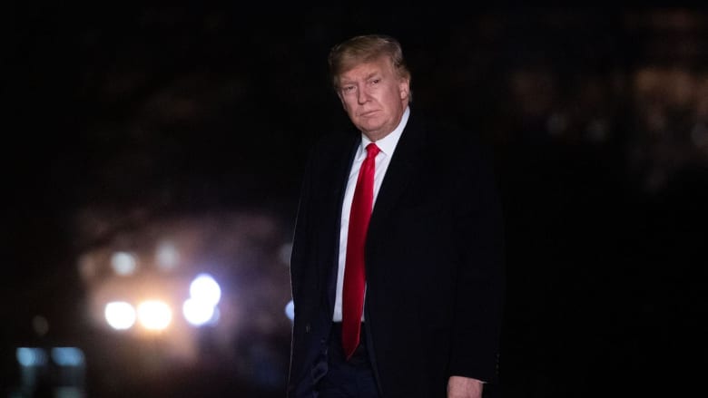 Trump takes to Twitter during the Senate impeachment trial