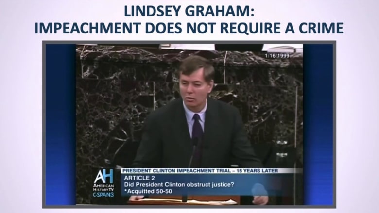 Nadler uses clip of Graham from Clinton impeachment to make case for high crimes