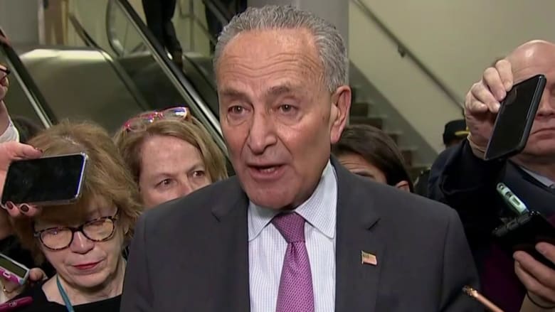Schumer: Trading witnesses in impeachment trial is 'off the table'