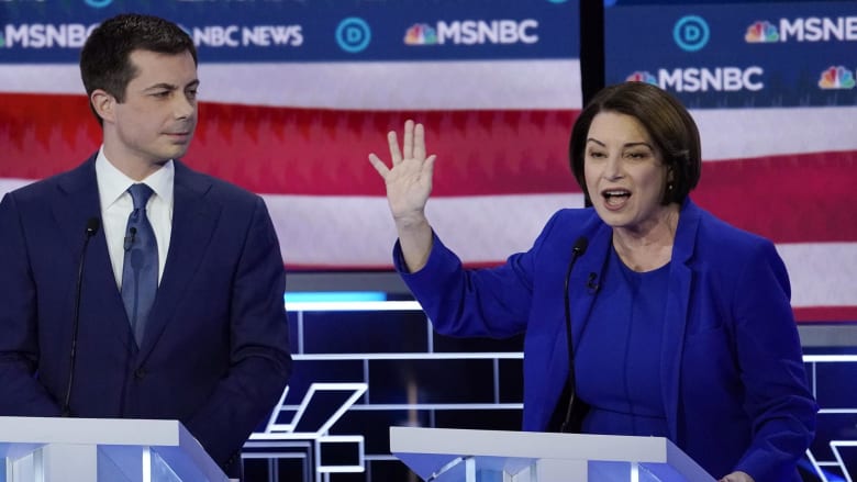 Klobuchar goes after Bloomberg: 'We need something different than Donald Trump'