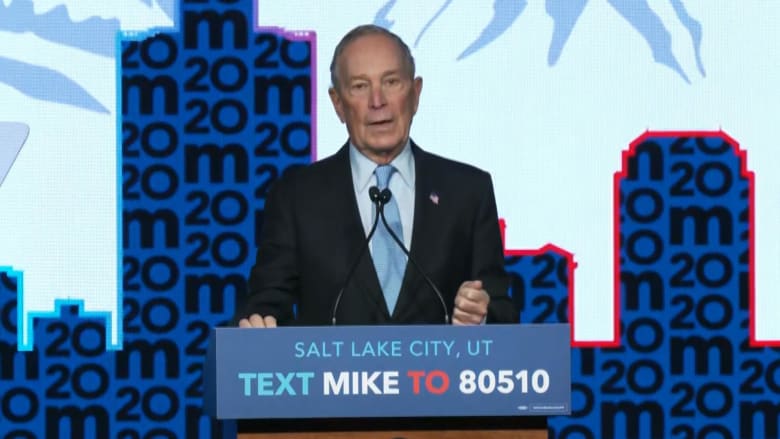 Bloomberg speaks after Nevada debate: Donald Trump was 'the real winner'