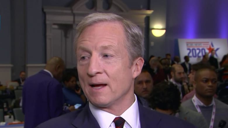 Tom Steyer: If we nominate a socialist or Republican, 'we're going to re-elect Trump'