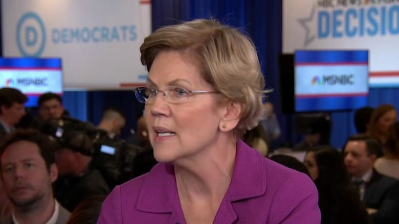 Warren: Bloomberg will have to spend more to 'erase America's memory on what happened' in debate
