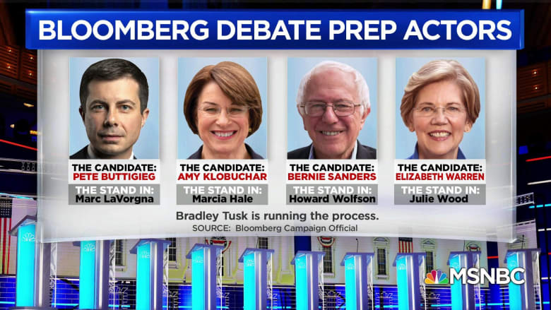 Inside look into Bloomberg debate preparation