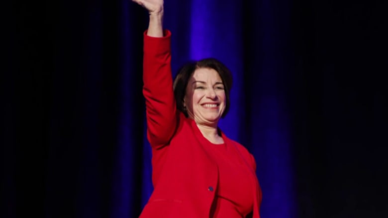 Klobuchar aims for strong showing in Nevada