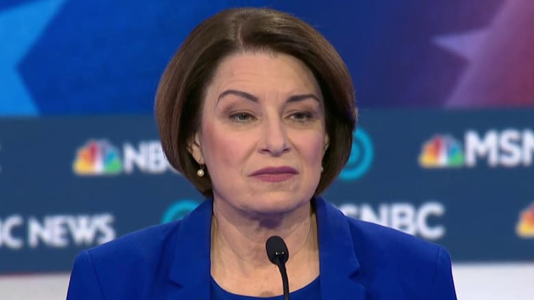 Klobuchar defends record as prosecutor