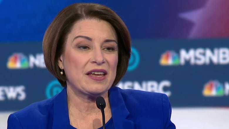 Klobuchar: 'We have not been talking enough about Donald Trump'