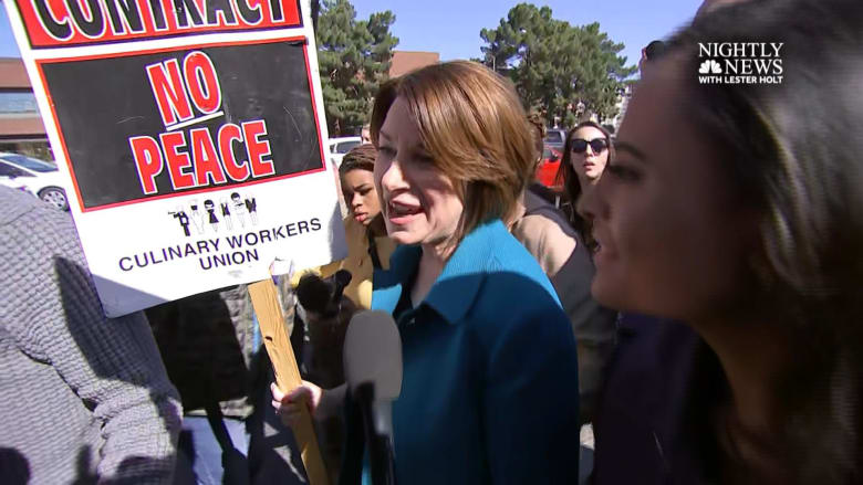 Klobuchar on Bloomberg: Measure of a good president is ‘not the biggest bank account’