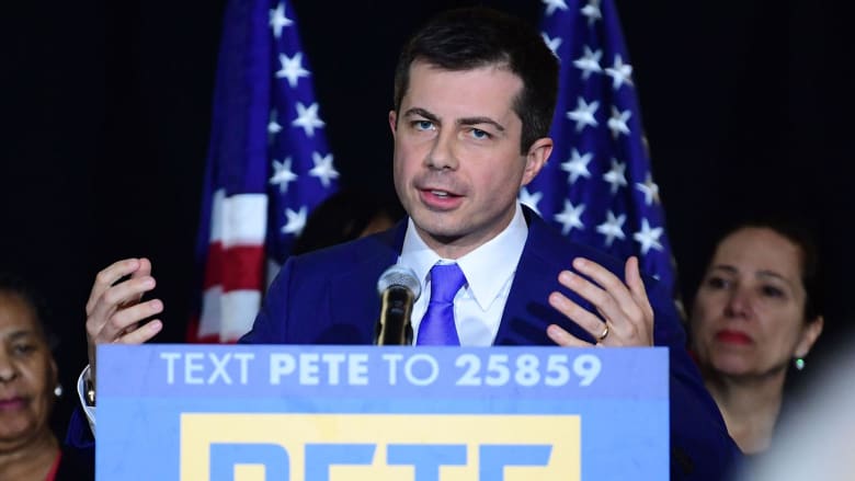 Watch Pete Buttigieg’s full speech after Nevada caucus loss