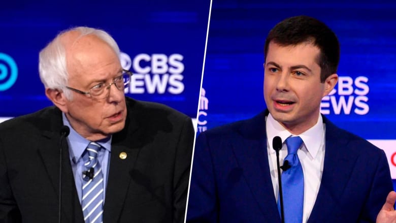 Sanders, Buttigieg spar over socialism, past comments on Cuba