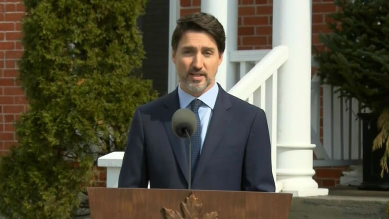 Trudeau says ‘no value in having me tested’ after wife contracts COVID-19