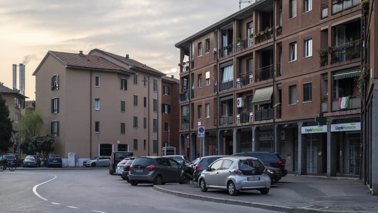 Drone footage shows Milan deserted, some caught flouting lockdown rules
