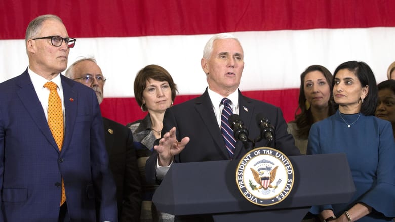 Pence says administration making ‘steady progress’ on coronavirus testing