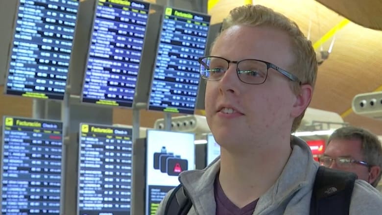 Americans try to leave Spain before coronavirus ban: 'I just hope to be able to get home'