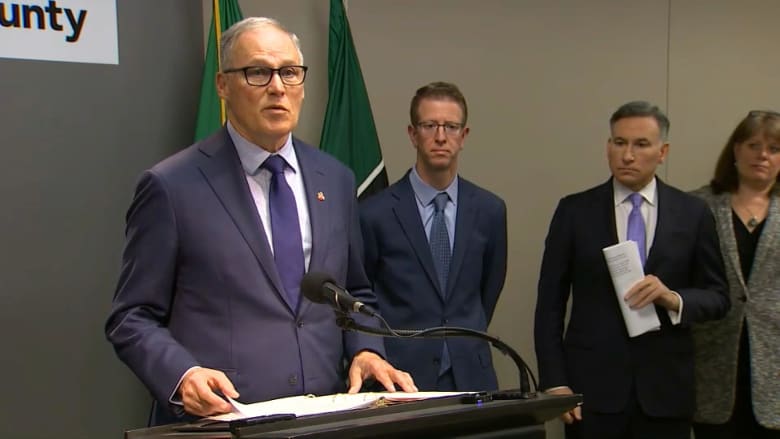Washington governor praises ‘courageous’ coronavirus health care workers