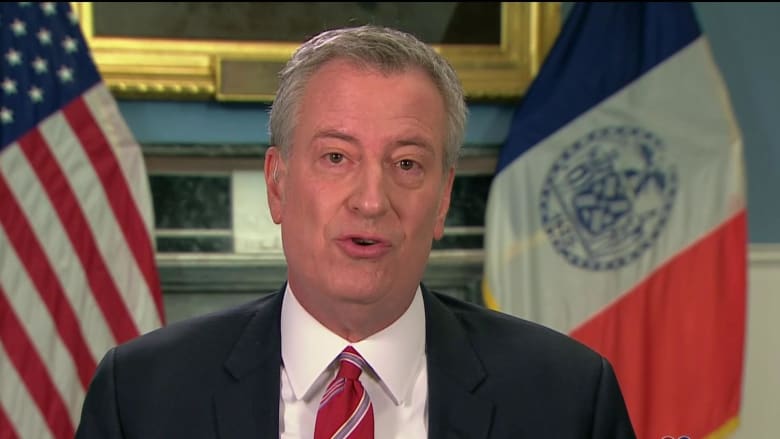 Mayor Bill de Blasio: If 'the president doesn't act, people will die'