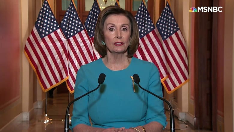 Pelosi calls for a 'whole of government' response to coronavirus
