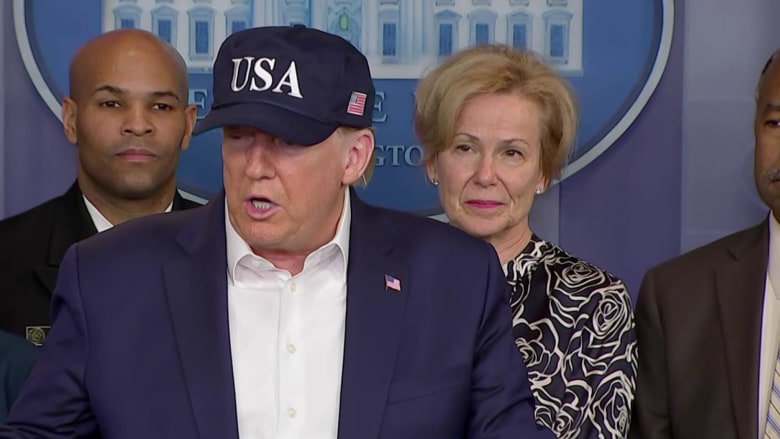 Trump: 'I decided I should' take the coronavirus test