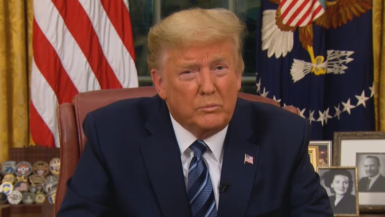 Watch Trump's full speech on the coronavirus