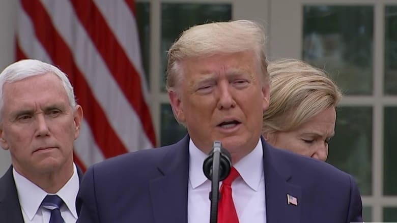 Trump: 'I don't take responsibility at all' for lack of coronavirus tests