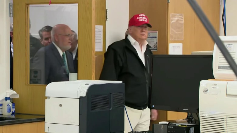 Trump visits CDC amid scrutiny over coronavirus response