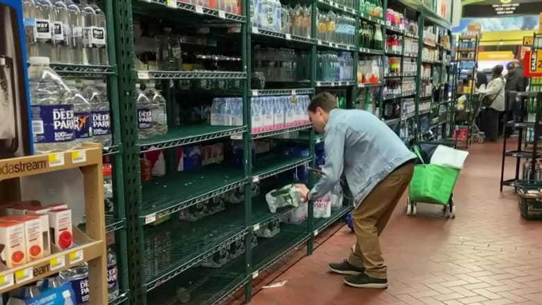 Worried shoppers rush to grocery stores over coronavirus concerns