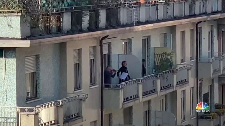 World comes together through song while social distancing