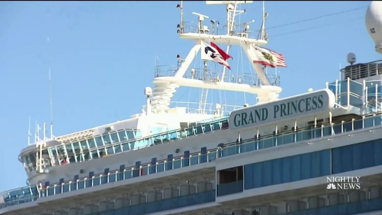 3,500 passengers on quarantined cruise ship still stranded at sea