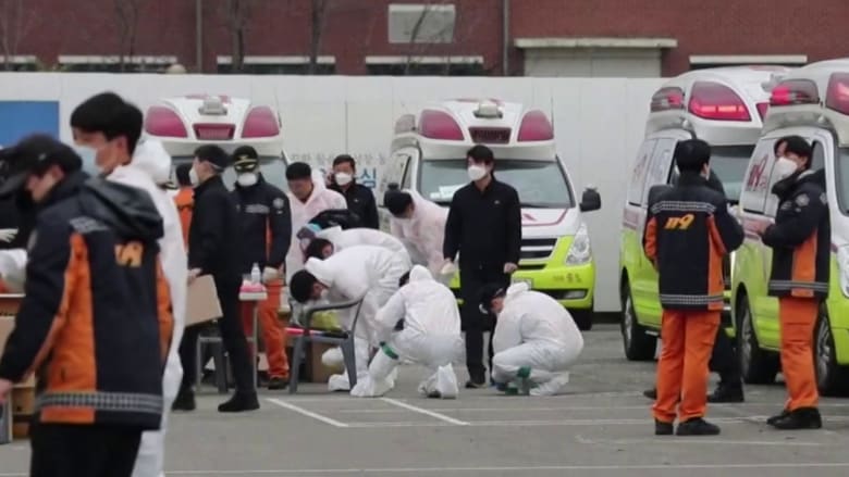 South Korea sees decline in coronavirus cases after mass testing