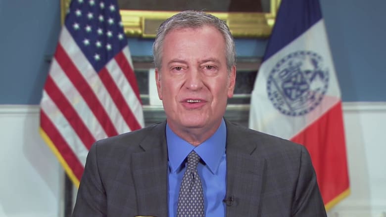 Mayor Bill de Blasio: Worst coronavirus weeks in NYC could last into May