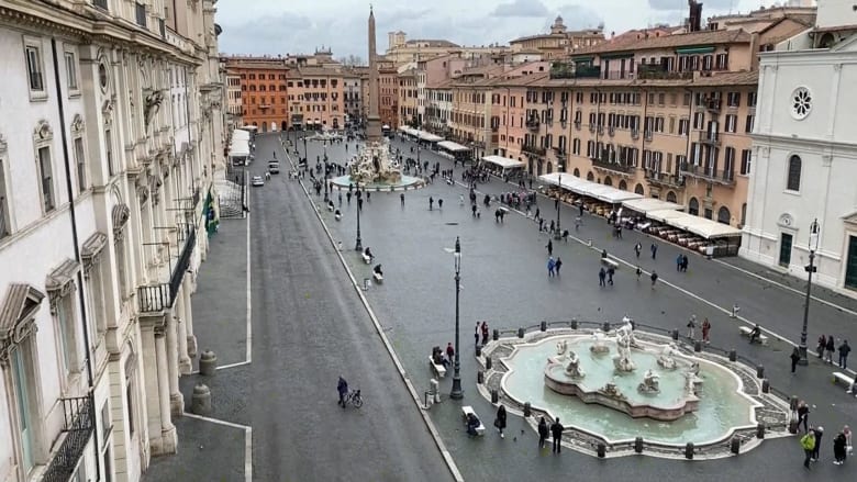 Italy under lockdown as coronavirus death toll jumps dramatically