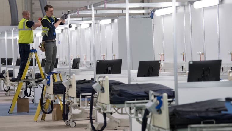 New hospital in east London will provide treatment for up to thousands of COVID-19 patients.