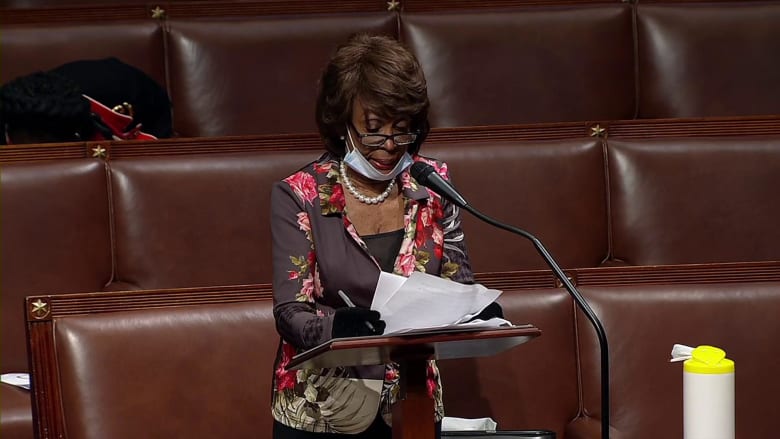 Maxine Waters dedicates relief bill to sister who is dying of coronavirus