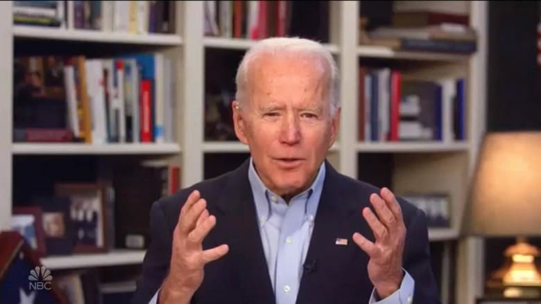 Trump was slow to grasp coronavirus reality, Biden says