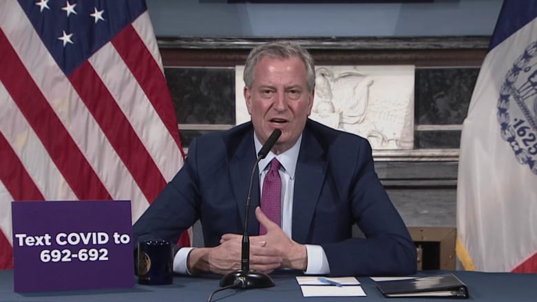 Mayor de Blasio on coronavirus guidelines: 'We cannot risk resurgence'