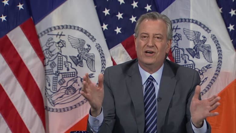 De Blasio: High school seniors to be celebrated with 'city-wide virtual graduation ceremony'