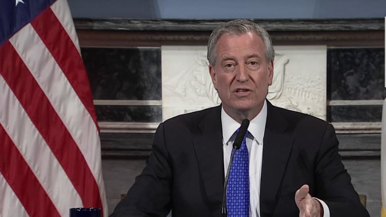 Mayor de Blasio: Recent coronavirus numbers show a ‘step in the right direction’