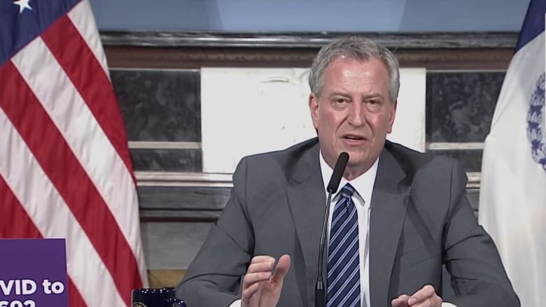 Mayor de Blasio gives racial breakdown of New York's coronavirus fatalities