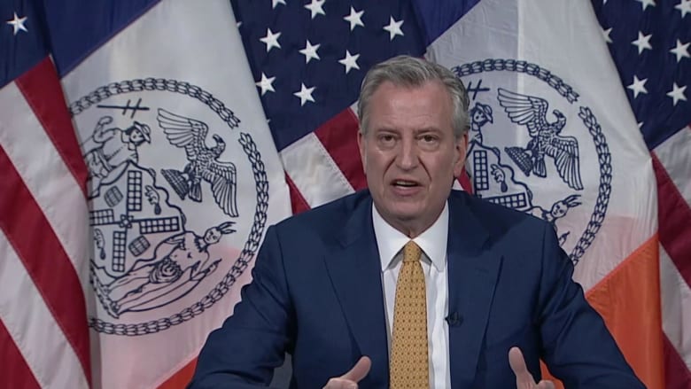 Mayor de Blasio introduces ‘simpler and safer’ COVID-19 self-swab testing