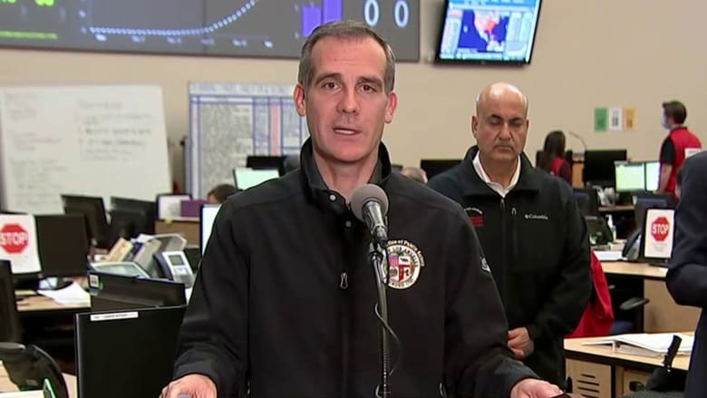 L.A. Mayor Garcetti opens up coronavirus testing to all with symptoms