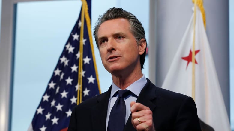 California's Gov. Newsom issues coronavirus 'stay at home order'