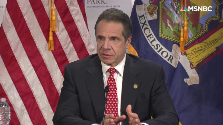 Cuomo points to federal government after daughters question him on international test kits