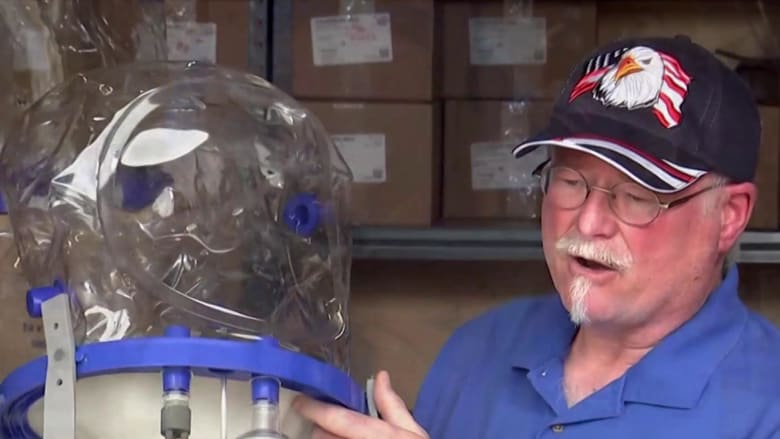 Helmet may aid as alternative amid ventilator crisis